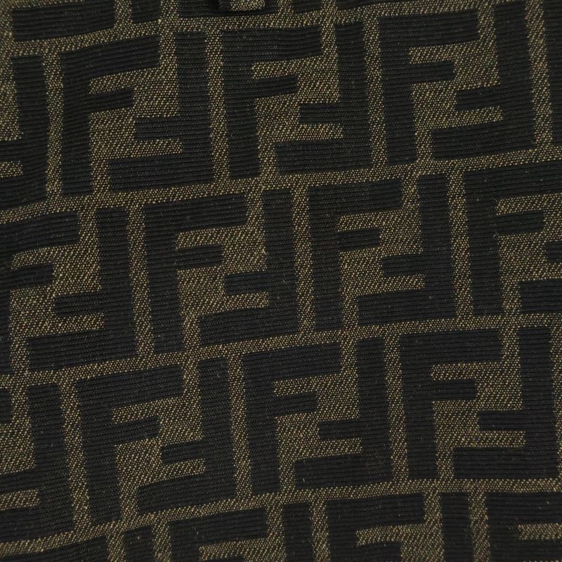 Fendi Zucca Short Shorts Brown Pants