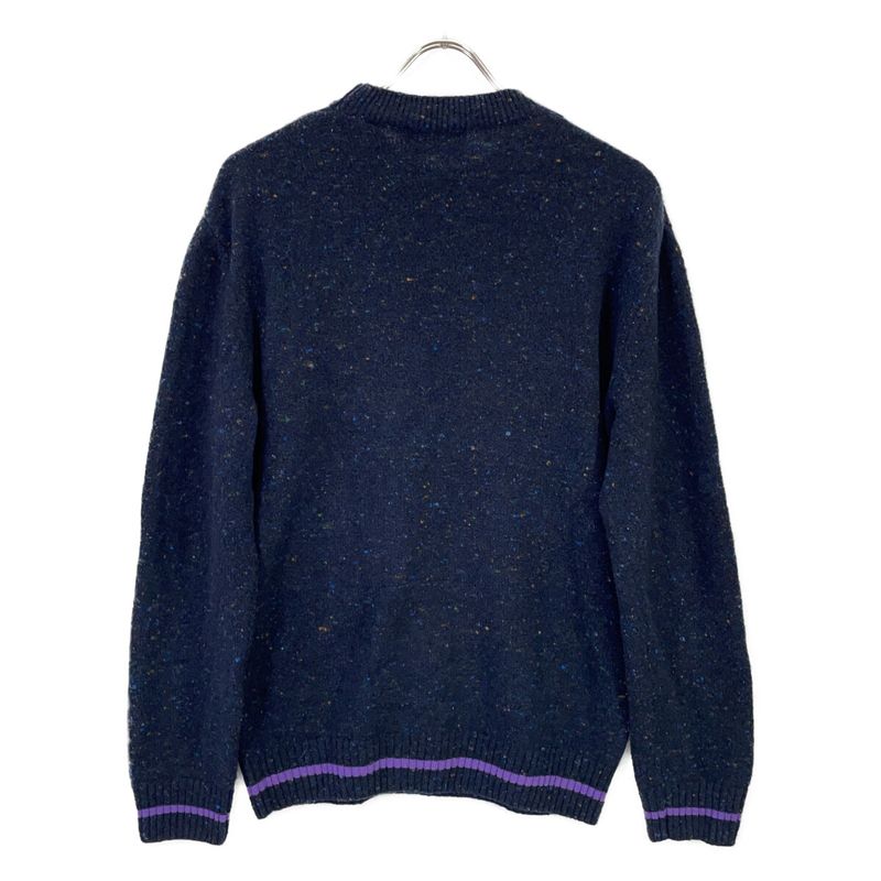 Hermes Navy Cashmere Blend Knit Top Sweater XS