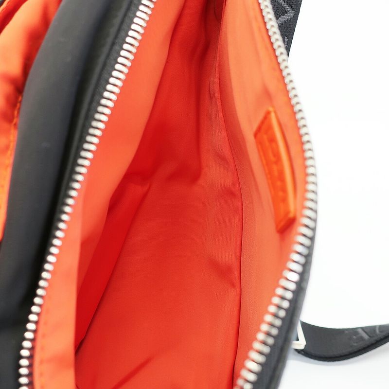 Loewe Anton Sling Puffer Shoulder Bag S Ring Black