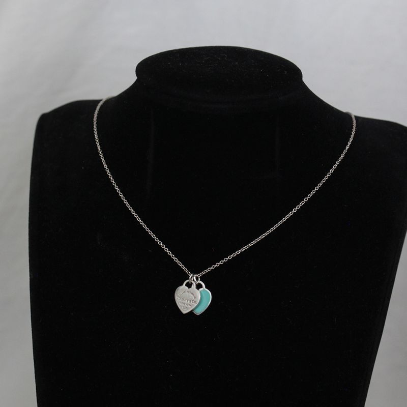 Tiffany & Co. Twin Necklace Blue