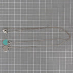 Tiffany & Co. Twin Necklace Blue