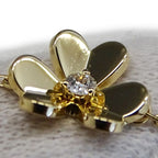 Van Cleef & Arpels Bracelet Diamond Frivole Mini Yellow