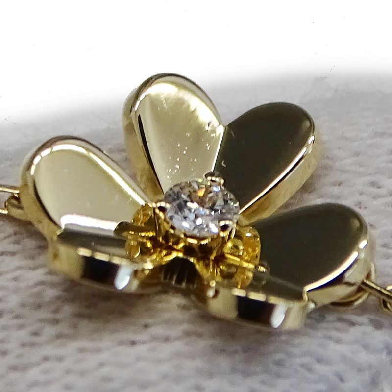 Van Cleef & Arpels Bracelet Diamond Frivole Mini Yellow