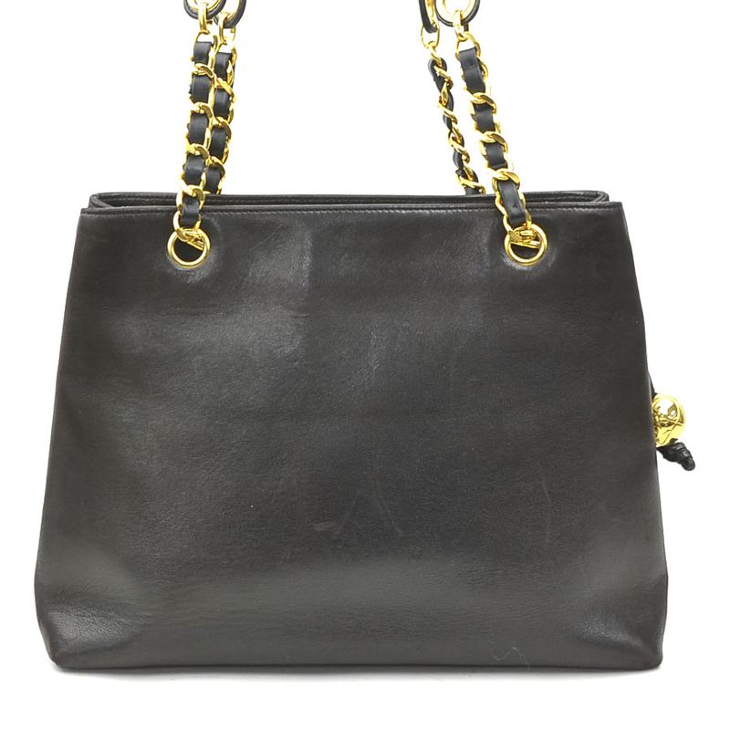 Chanel Shoulder Bag Leather Ation, Scuff