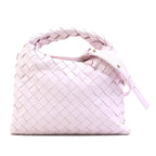 Bottega Veneta Shoulder Bag Intrecciato Mini Hop Light Pink