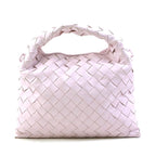 Bottega Veneta Shoulder Bag Intrecciato Mini Hop Light Pink