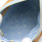 Louis Vuitton Shoulder Bag Monogram Denim Nano Speedy Sky Blue