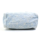 Louis Vuitton Shoulder Bag Monogram Denim Nano Speedy Sky Blue