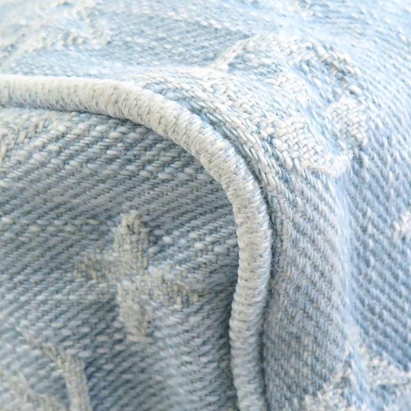 Louis Vuitton Shoulder Bag Monogram Denim Nano Speedy Sky Blue