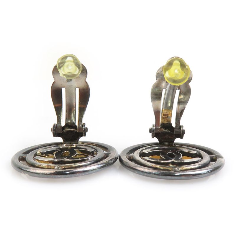 Chanel Earrings CC Logo Ation