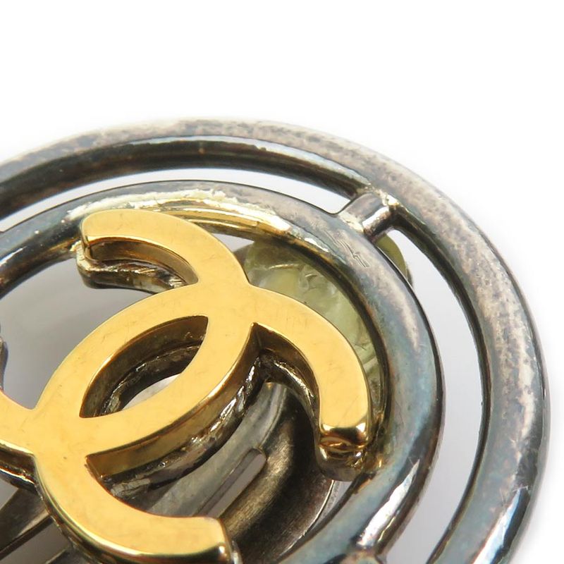 Chanel Earrings CC Logo Ation