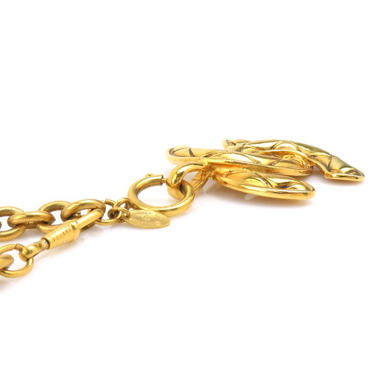 Chanel Necklace CC Logo Ation