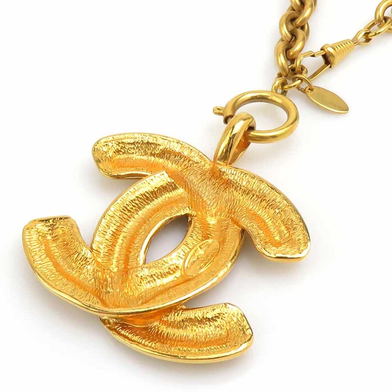 Chanel Necklace CC Logo Ation