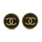 Chanel Earrings CC Logo Ation