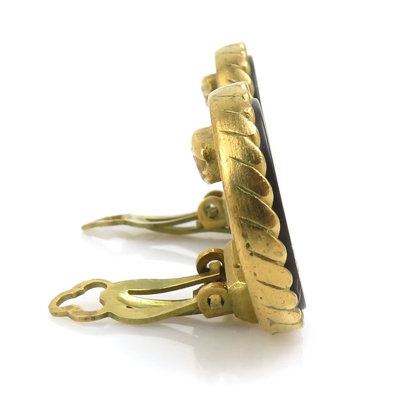 Chanel Earrings CC Logo Ation