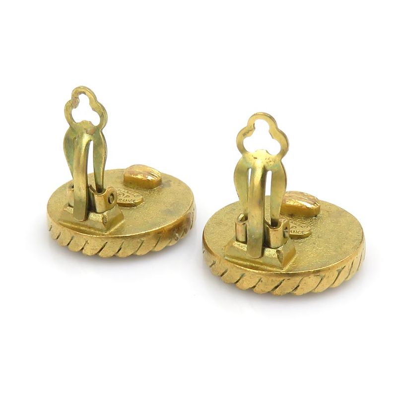Chanel Earrings CC Logo Ation