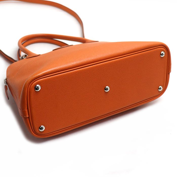 Hermes Bolide 27 Veau Epsom 2-Way Shoulder Bag Orange