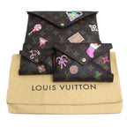 Louis Vuitton Pochette Kirigami Monogram Brown Christmas Limited