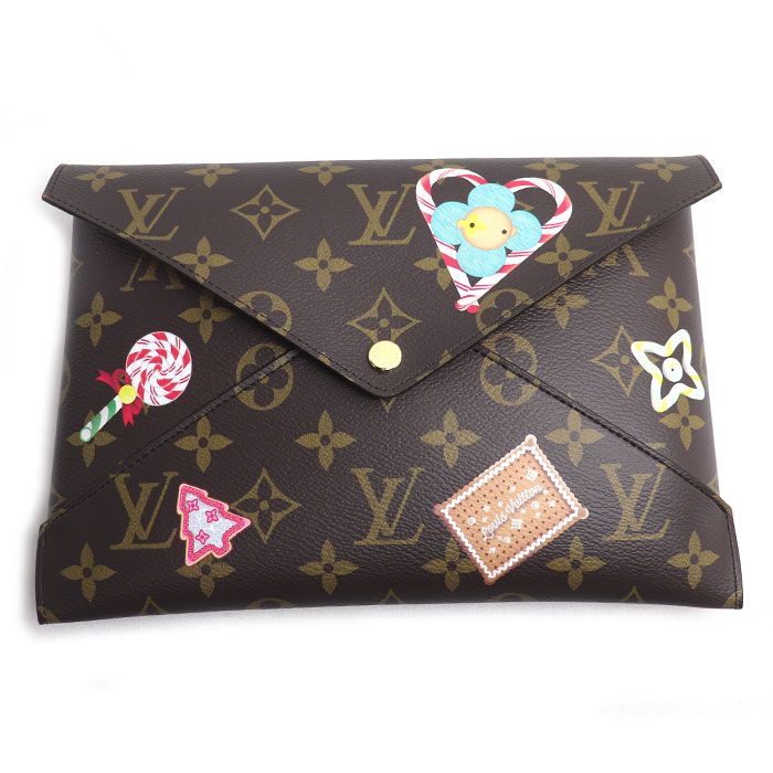 Louis Vuitton Pochette Kirigami Monogram Brown Christmas Limited