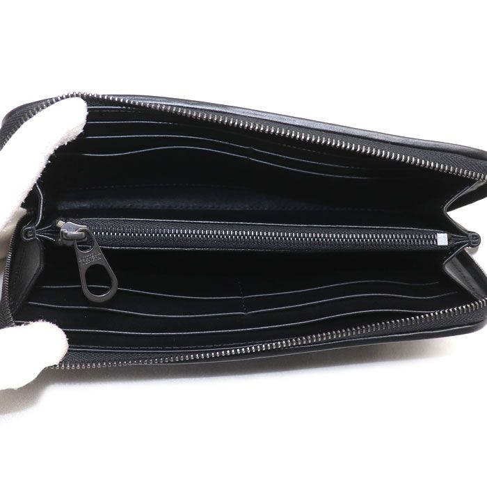 Bottega Veneta Wallet Zip Around Black
