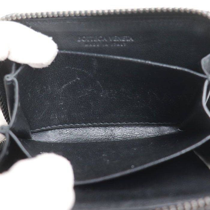 Bottega Veneta Coin Case Black