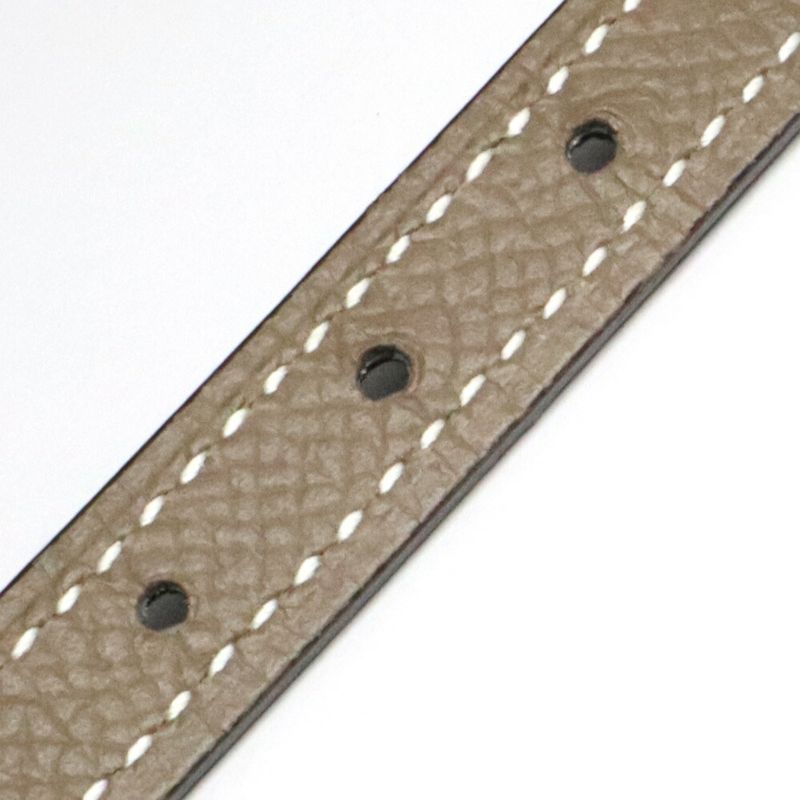 Hermes Ankle Buckle & Leather Belt Kit 70 Black