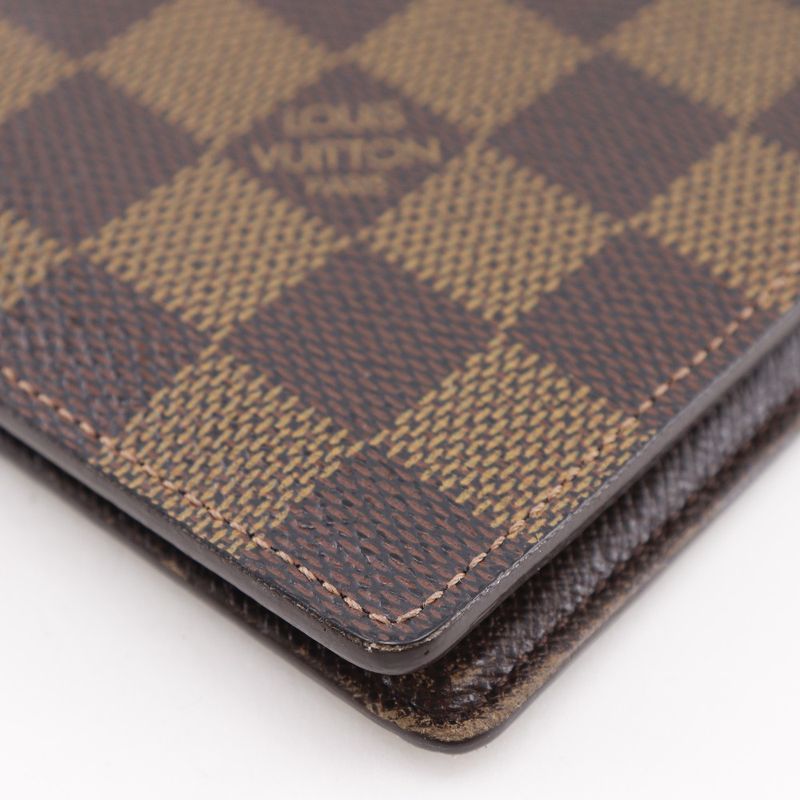 Louis Vuitton Portoballe Carte Cles Damier Canvas Brown