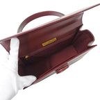 Cartier Bag Handbag Must Have Leather Bordeaux Wine Red