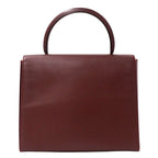 Cartier Bag Handbag Must Have Leather Bordeaux Wine Red
