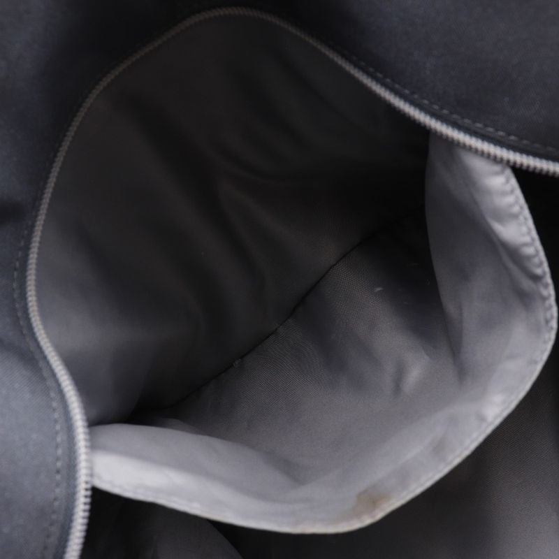 Chanel Sportsline Logo Nylon Gray Tote