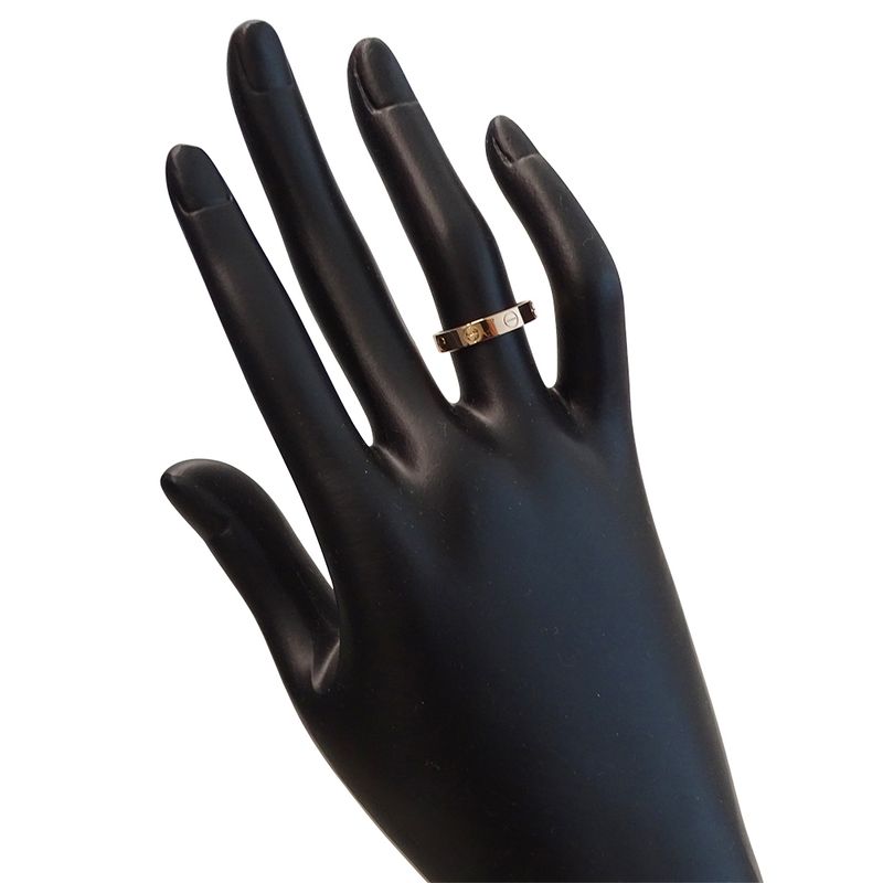 Cartier Ring Mini Love Pink Gold 51