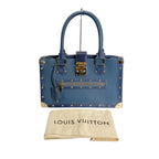 Louis Vuitton Fabulo Handbag Suhali Blue