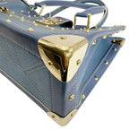 Louis Vuitton Fabulo Handbag Suhali Blue