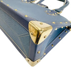 Louis Vuitton Fabulo Handbag Suhali Blue
