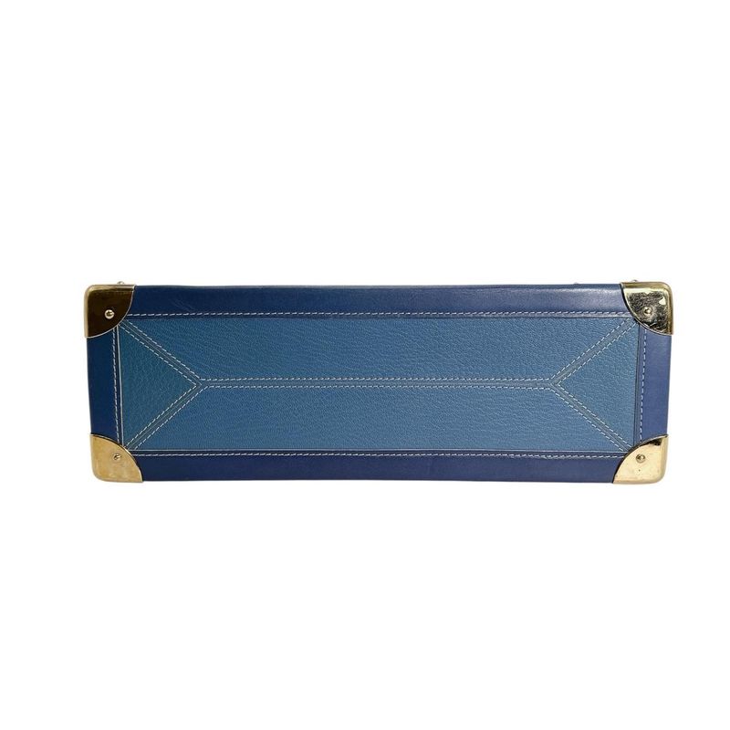 Louis Vuitton Fabulo Handbag Suhali Blue