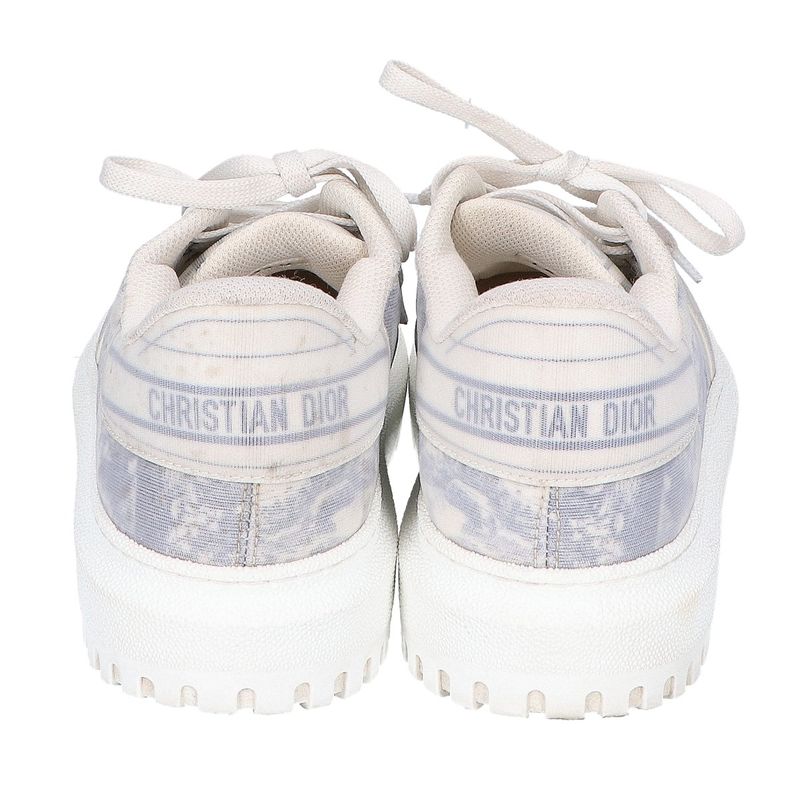 Dior Addict Toile de Jouy Volume Sole Sneakers 36.5 ) White