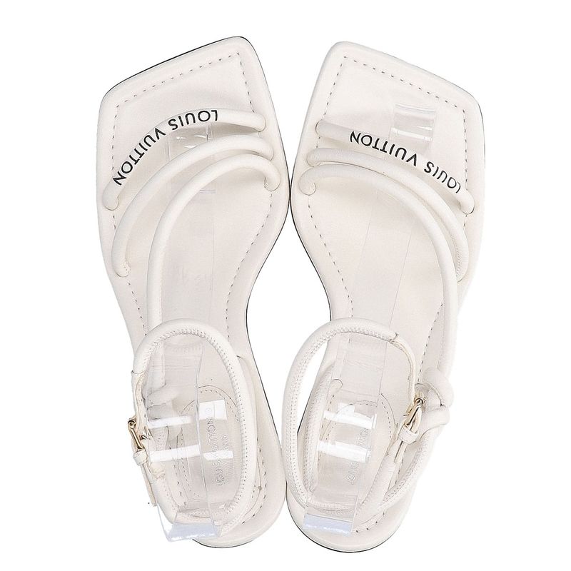 Louis Vuitton Nova Sandal Leather White