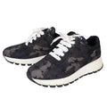 Prada Camouflage Star Sneakers 37 ) Black