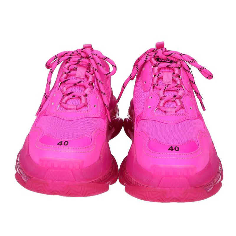 Balenciaga Triple S Sneakers Clear Sole ) Pink