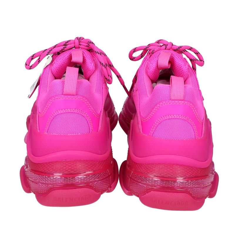Balenciaga Triple S Sneakers Clear Sole ) Pink