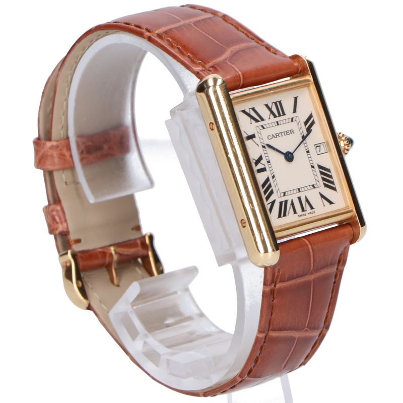 Cartier 750 Tank Louis MM Quartz Watch
