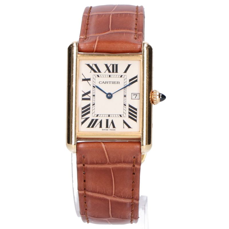 Cartier 750 Tank Louis MM Quartz Watch