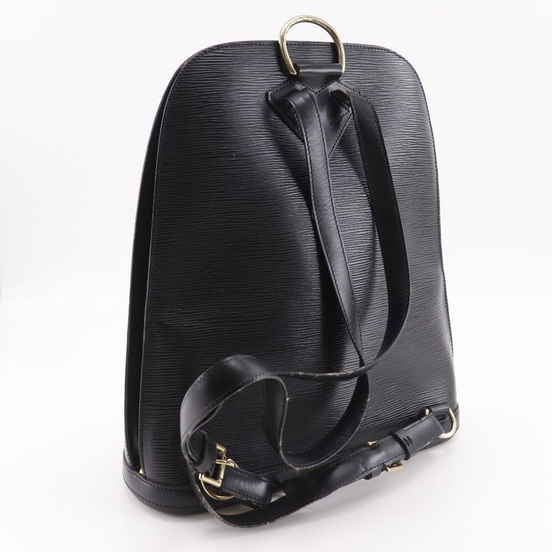 Louis Vuitton Gobelins Epi Leather Noir Black Backpack Day