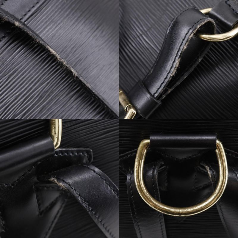 Louis Vuitton Gobelins Epi Leather Noir Black Backpack Day