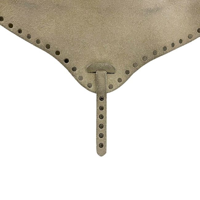 Celine Shoulder Bag Beige Suede Leather