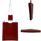 Hermes Shoulder Bag Onimetu Brown Leather