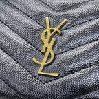 Saint Laurent Bifold Wallet Black Leather