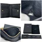 Saint Laurent Bifold Wallet Black Leather
