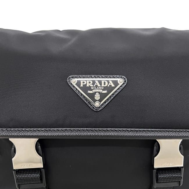 Prada Shoulder Bag Black Nero Tessuto