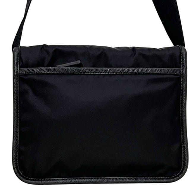 Prada Shoulder Bag Black Nero Tessuto